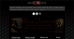 Desktop Screenshot of mistress-uk.com
